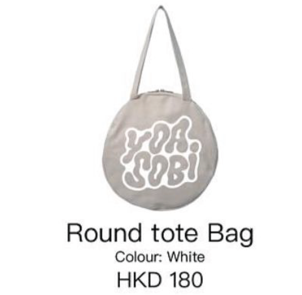Yoasobi Round tote Bag – Noirnblanc Limited