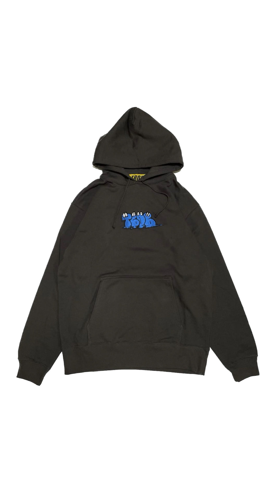 TBOB melt monster embroidery logo hoodie (sumi)