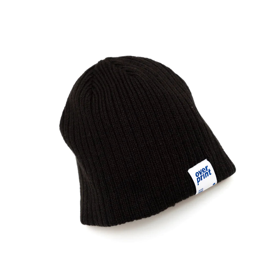Over Print knit beanie