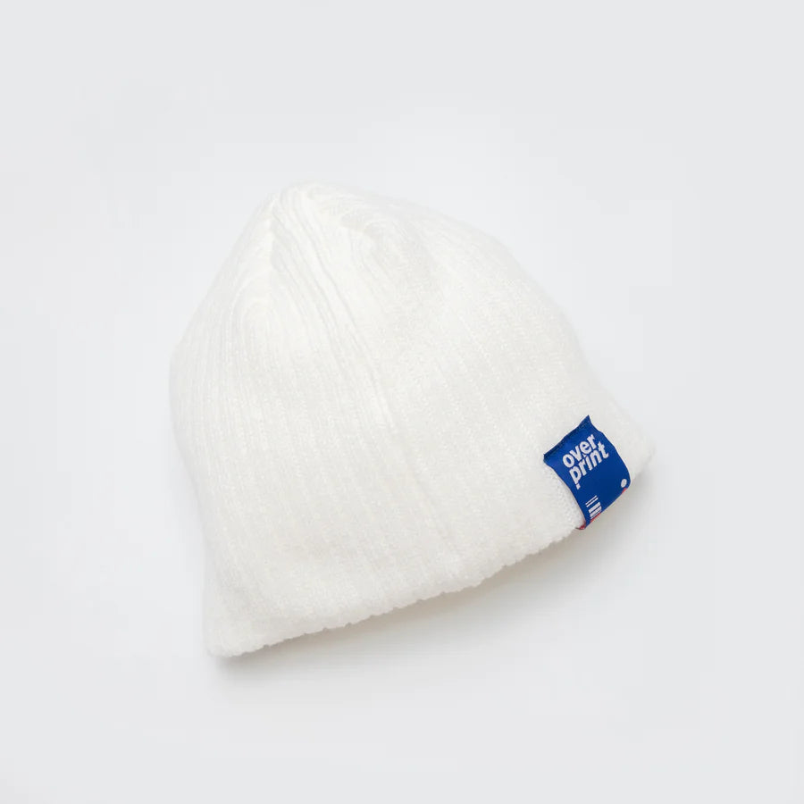 Over Print knit beanie