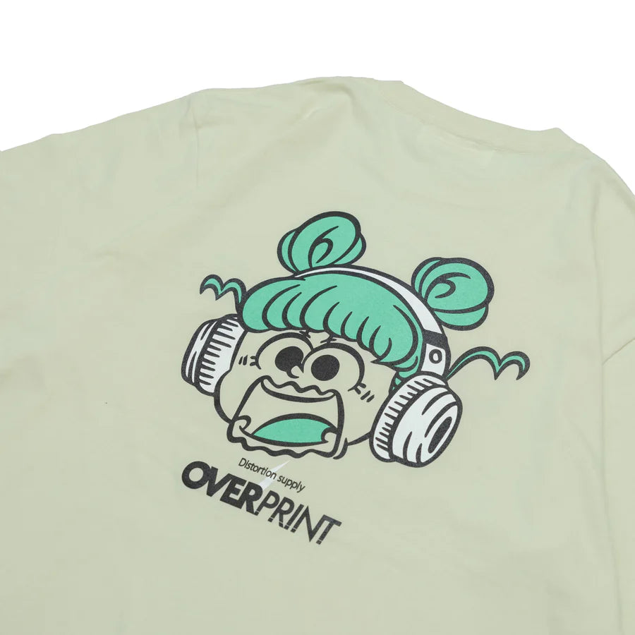 Over Print DISTORTION Tee