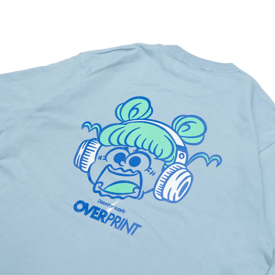 Over Print DISTORTION Tee