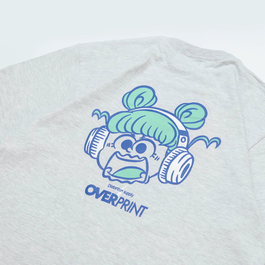 Over Print DISTORTION Tee