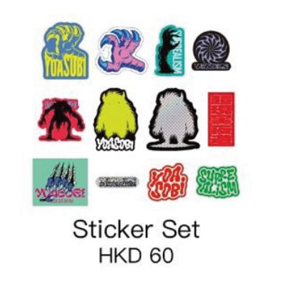 Yoasobi Sticker Set
