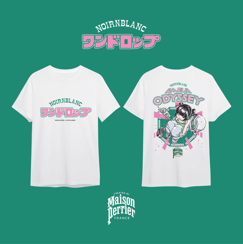 NNB x One Drop Amelia Odyssey Tee (Maison Perrier Special) White