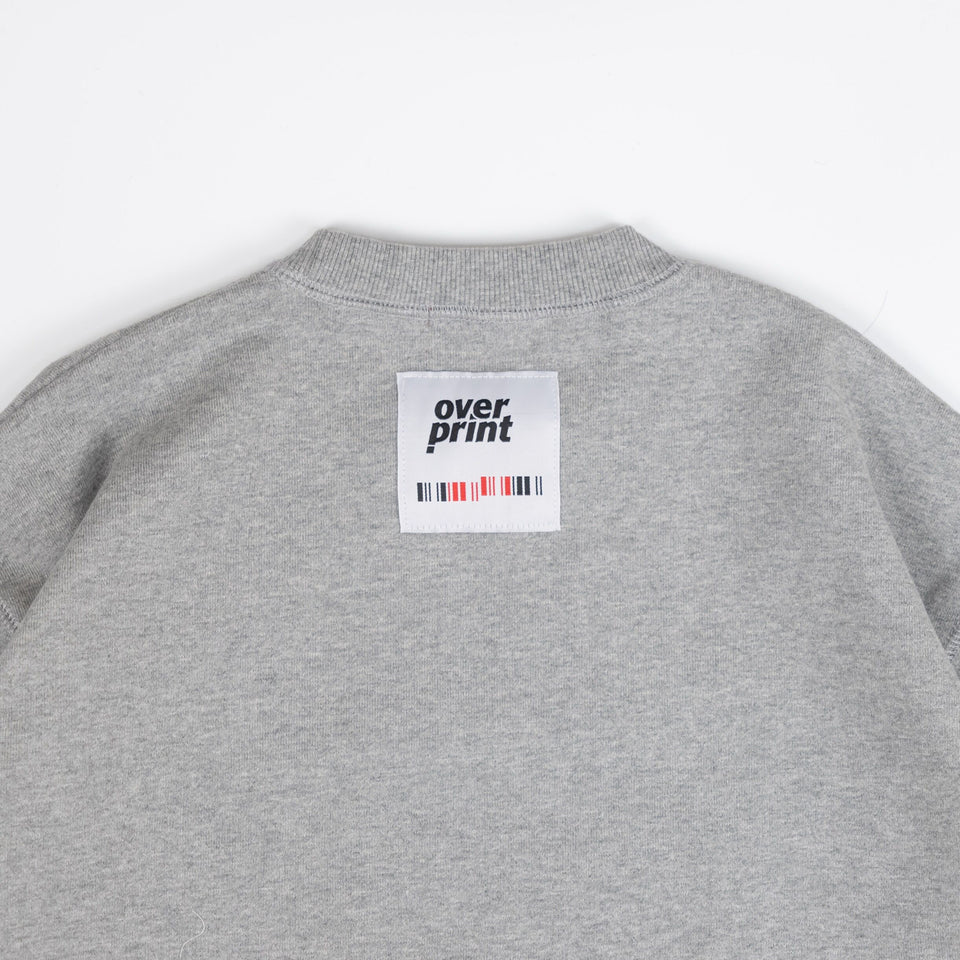 Over Print ELECTRICAL Sweatshirt (Heather Gray)