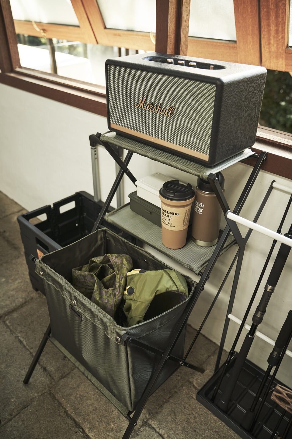 Folding Magazine Rack