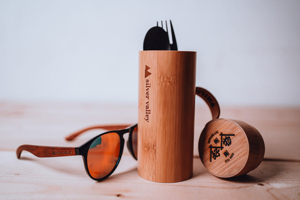 BAMBÁ Sunglasses with Bamboo Case