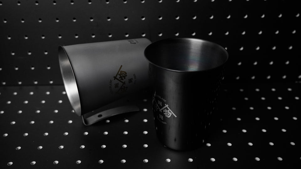 DAIKOKU - Black Pure Titanium Double Wall Mug