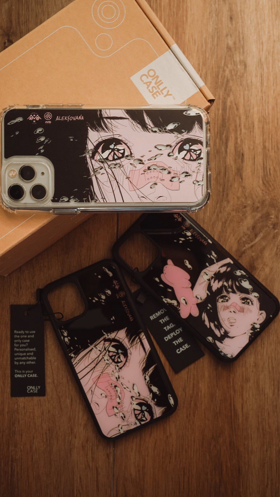 nnb x Aleksovana Floating Tears Phone Case Type B