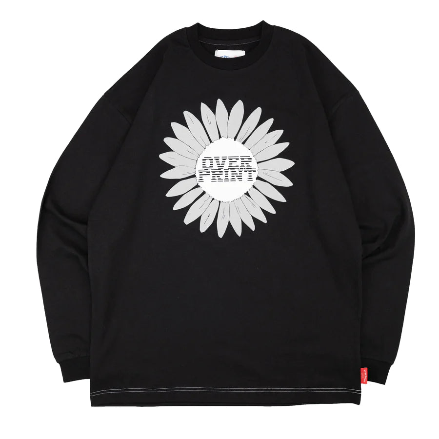 Over Print FLOWER LS Tee