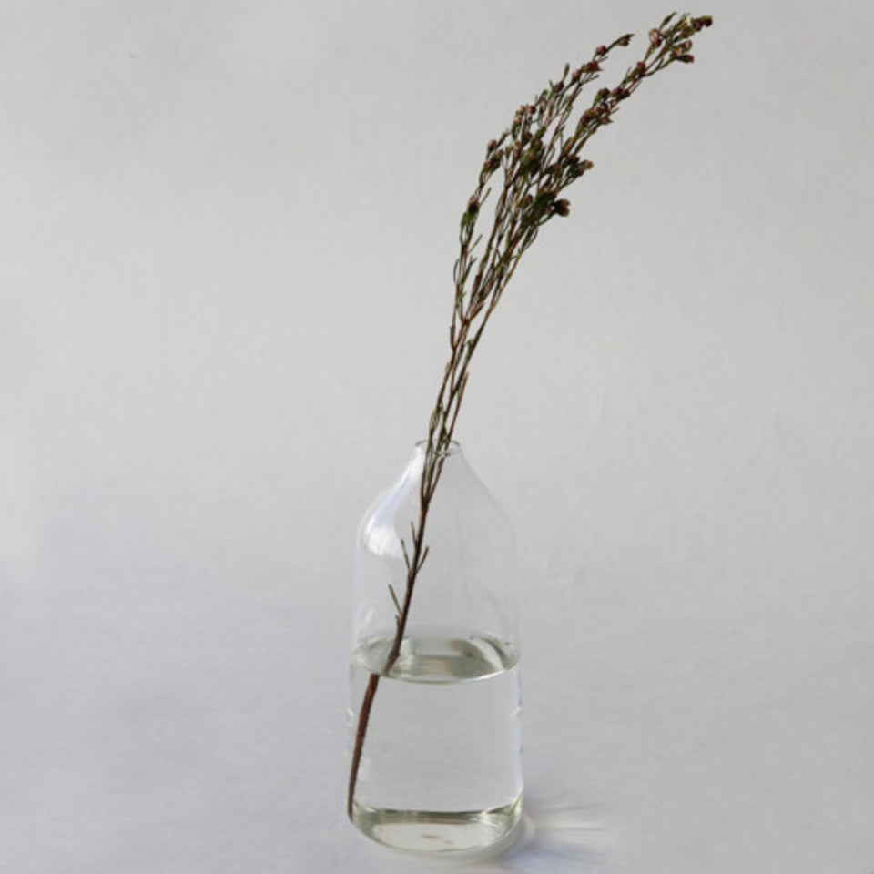 Glass Light Flower Vase Slim