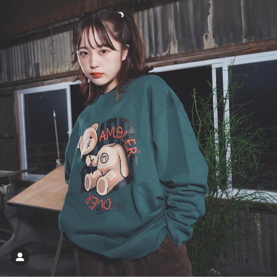 Over Print x Ambler Sweat Shirt (Green)