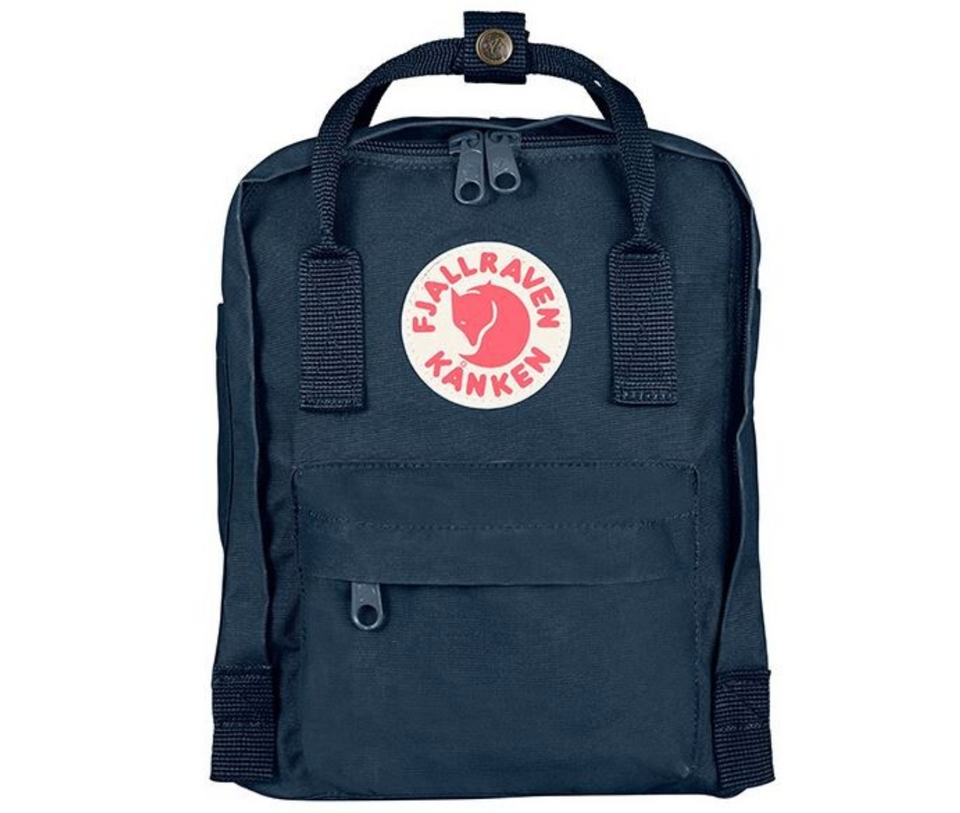 Fjallraven Kanken Mini Backpack Noirnblanc Limited