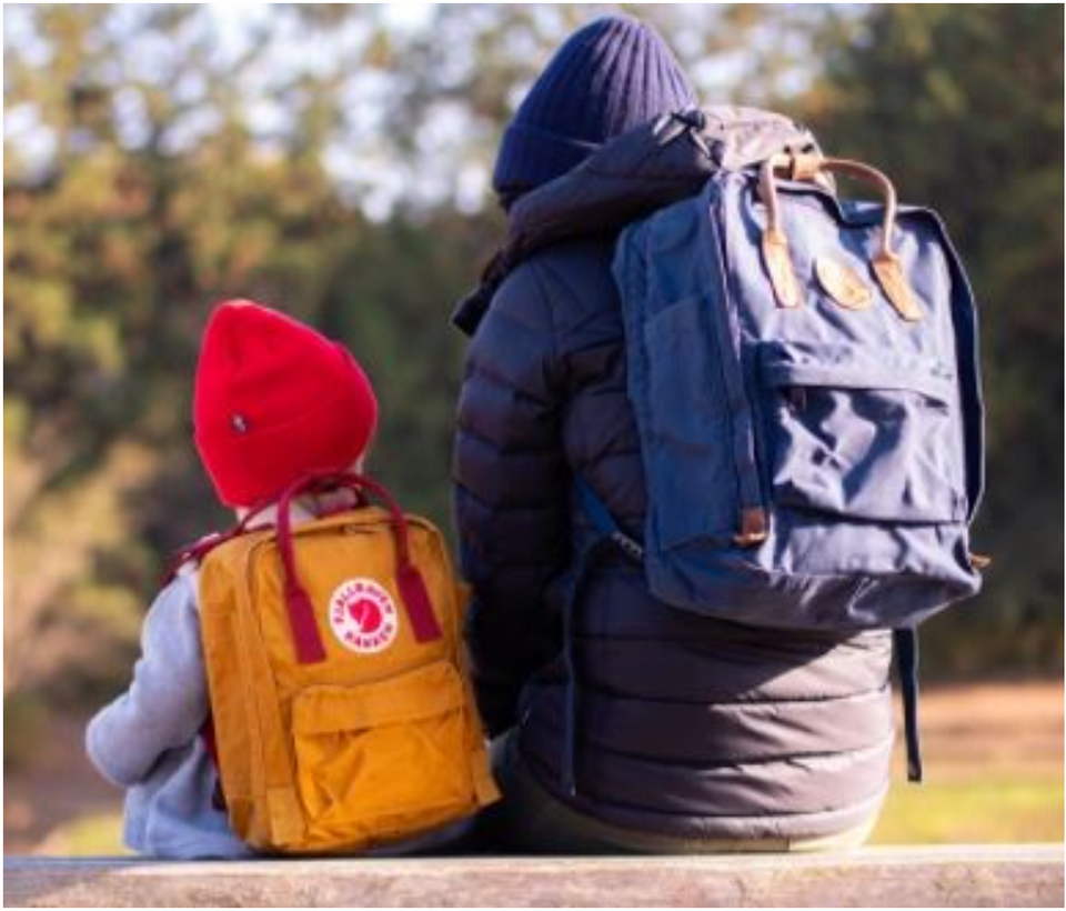 Fjallraven Kanken Mini Backpack Noirnblanc Limited