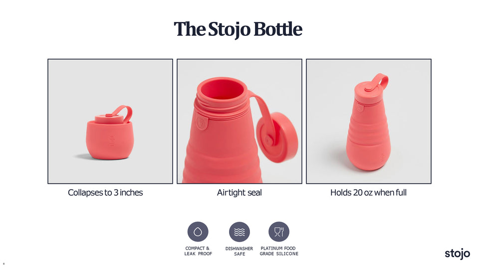 Stojo 20oz Bottle