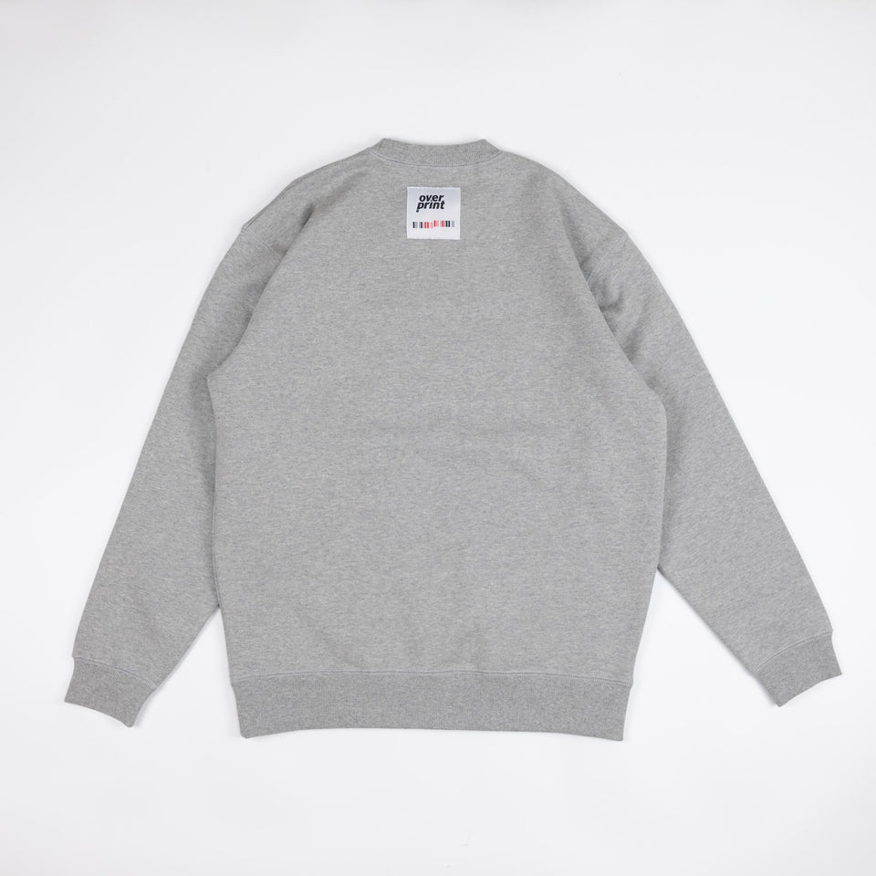 Over Print ELECTRICAL Sweatshirt (Heather Gray)