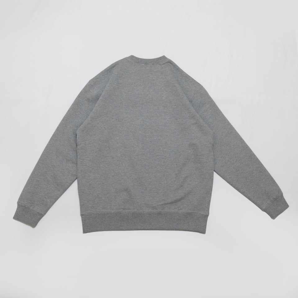 Over Print UNIFORM Sweat Shirt (Gray)